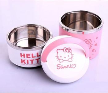 CẶP LỒNG GIỮ NHIỆT HELLO KITTY 2 TẦNG